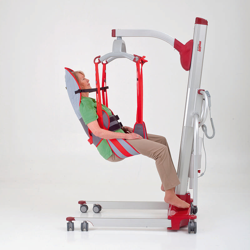 Molift Partner 255 Vertical Lifting Patient Lift with Support Arms