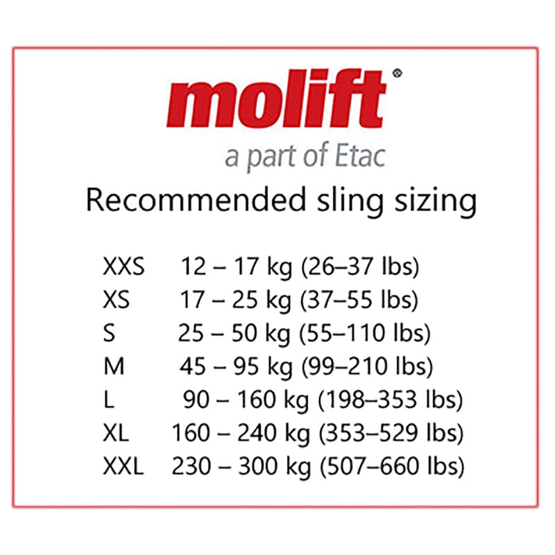 Molift RgoSling Medium Back Padded