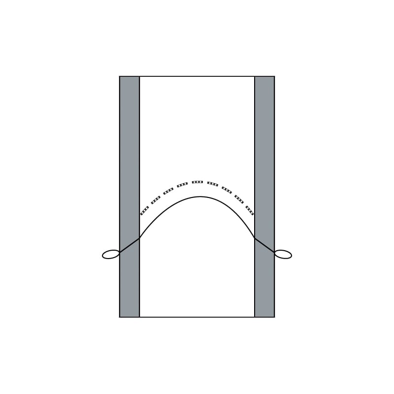 4Way LPL Nylon Sheet NS-Lock Non Slip Sides 85 x 200 cm
