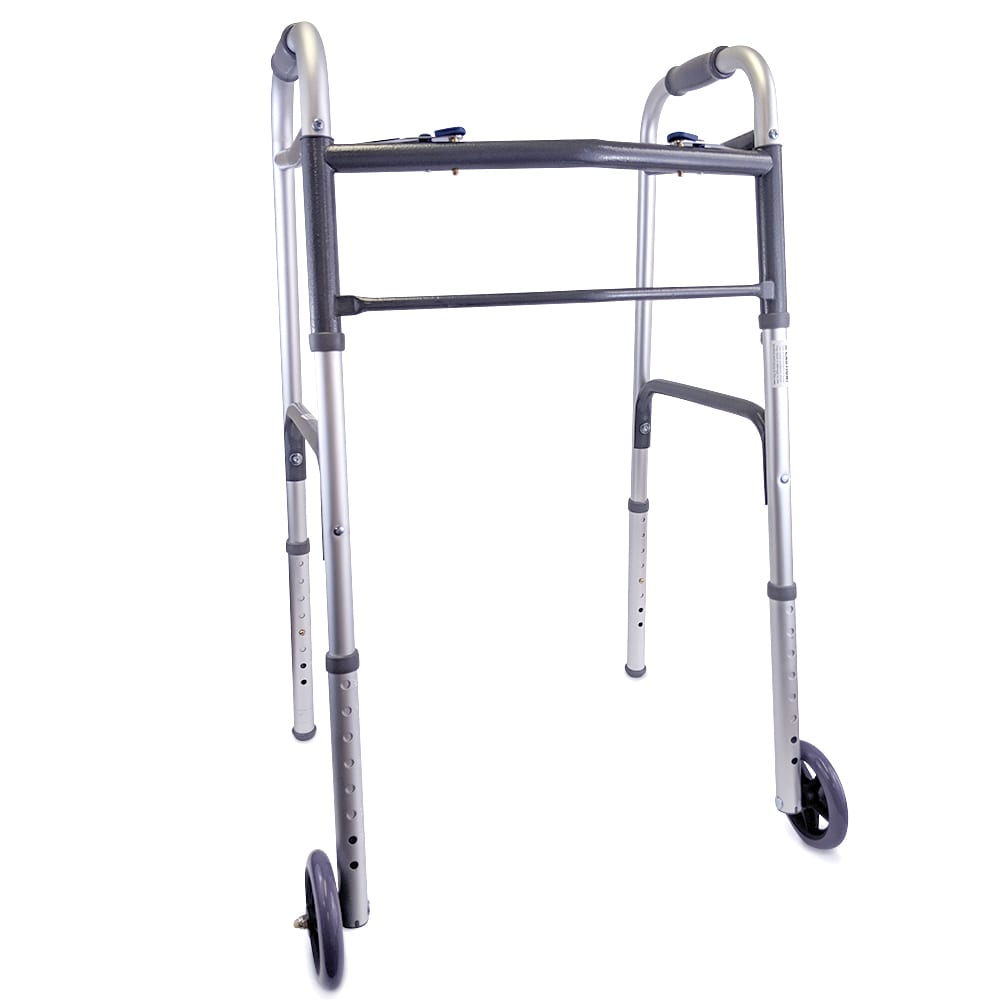 Two-Button Walker w/Wheels Youth