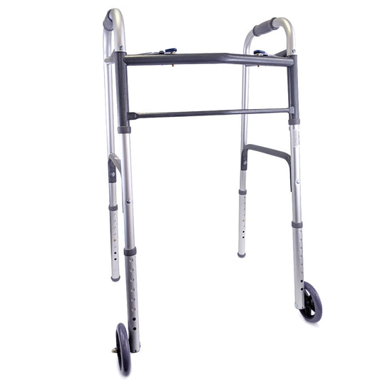 Two-Button Walker w/Wheels Youth