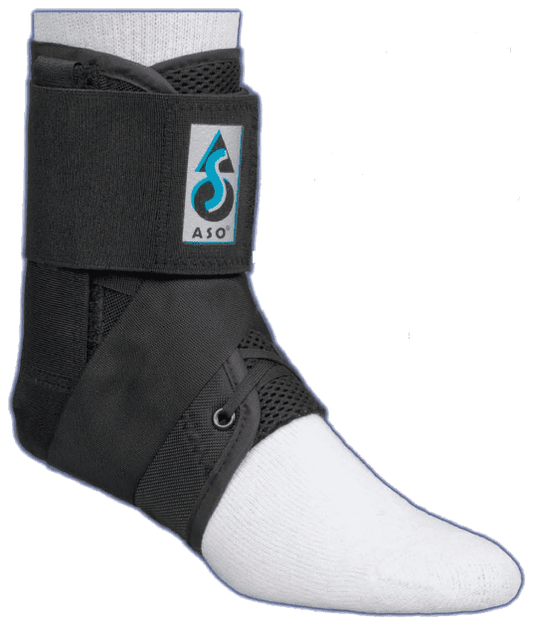 ASO - Ankle Stabilizing Orthosis with Stays Black