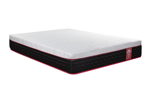 GLACIER 12″ POCKET COIL — HYBRID – MEDIUM PLUSH FEEL – ROLL PACK
